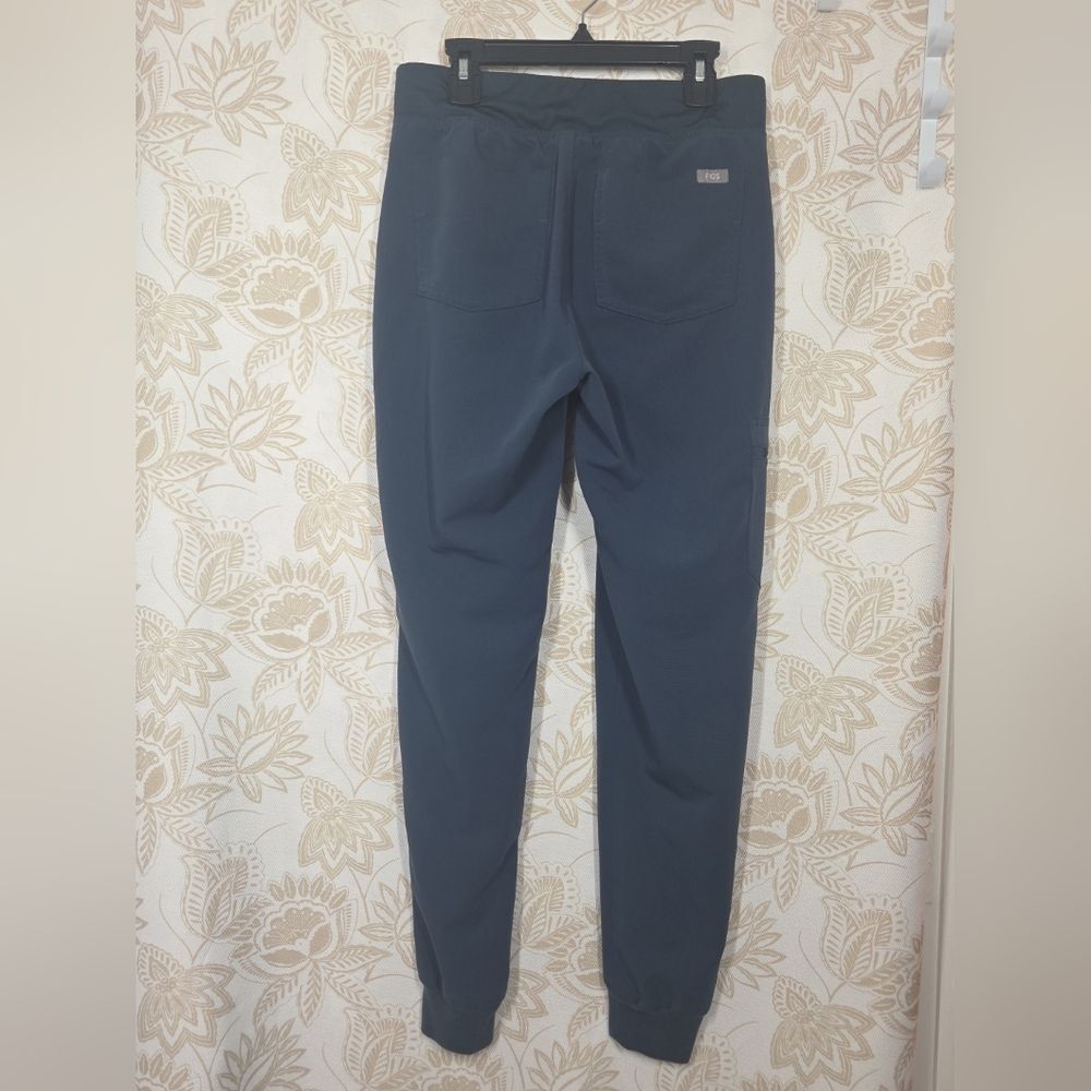 Figs ZAMORA Jogger Scrub Pants NAVY XS EUC Nurse Uniform Medical Comfort FADED - Picture 4 of 11